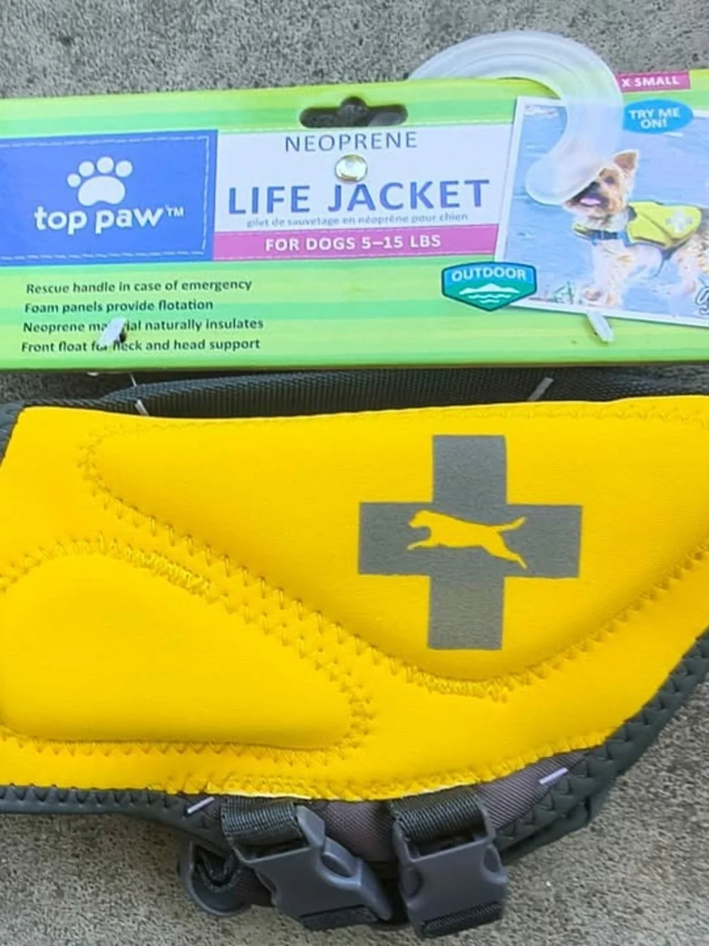 Top Paw Neoprene Life Jacket X-Small